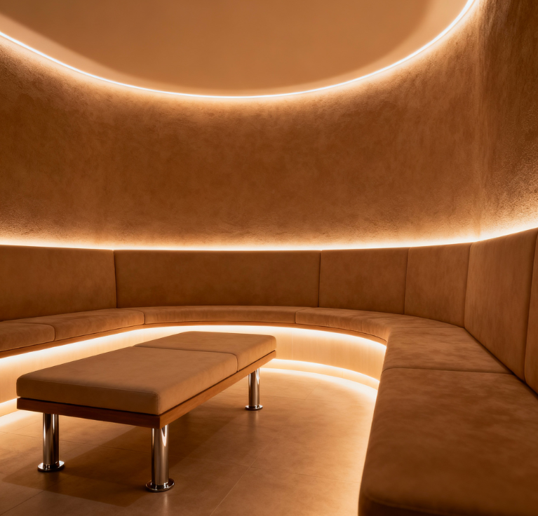 LED osvetlenie do kúpeľne aj do saunového svetla