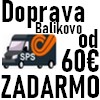 Doprava nad 60€ zadarmo