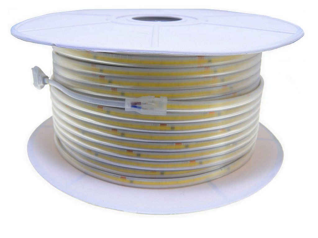 LedStar COB LED pás 230V 13W/m 4000K Denná biela IP65 10cm, Typ A - priame pripojenie na 230V