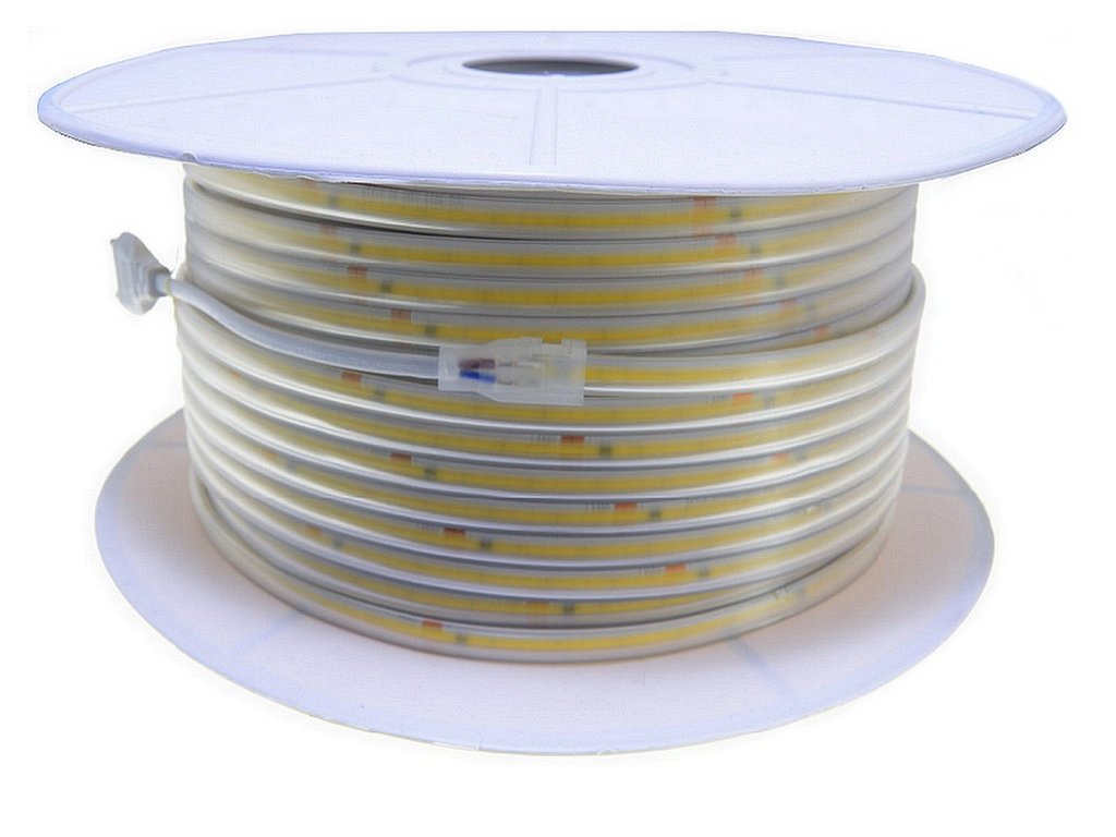 LedStar COB LED pás 230V 13W/m 4000K Denná biela IP65 10cm, Typ A - priame pripojenie na 230V